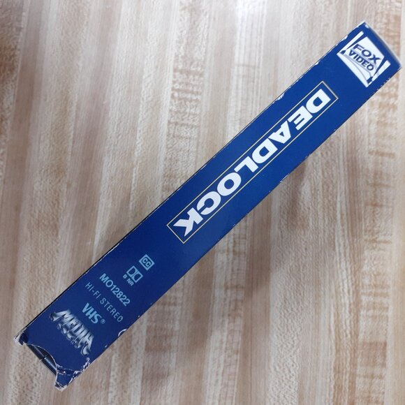 Deadlock 1991 VHS Scifi Thriller Rutger Hauer Mimi Rogers Joan Chen Media 90s - Picture 2 of 6